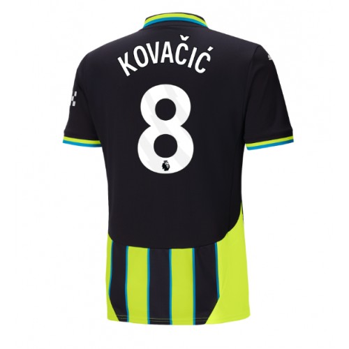 Fotbalové Dres Manchester City Mateo Kovacic #8 Venkovní 2024-25 Krátký Rukáv